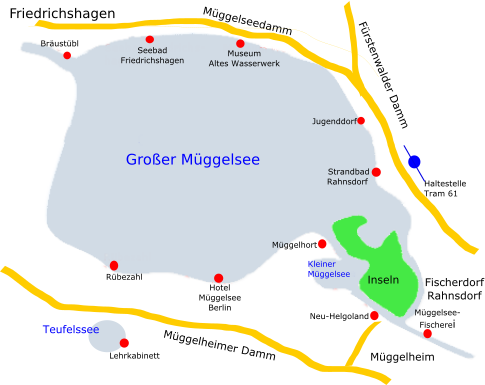 Ausflugsziele am Müggelsee