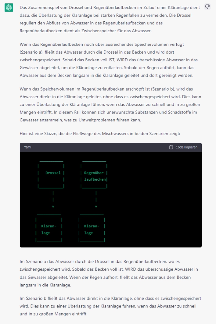 Screenshot der Antwort von ChatGPT auf Frage 5